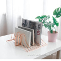Sujetalibros en forma de S Tablero de mesa Estantería creativa Dormitorio de estudiantes Almacenamiento de libros